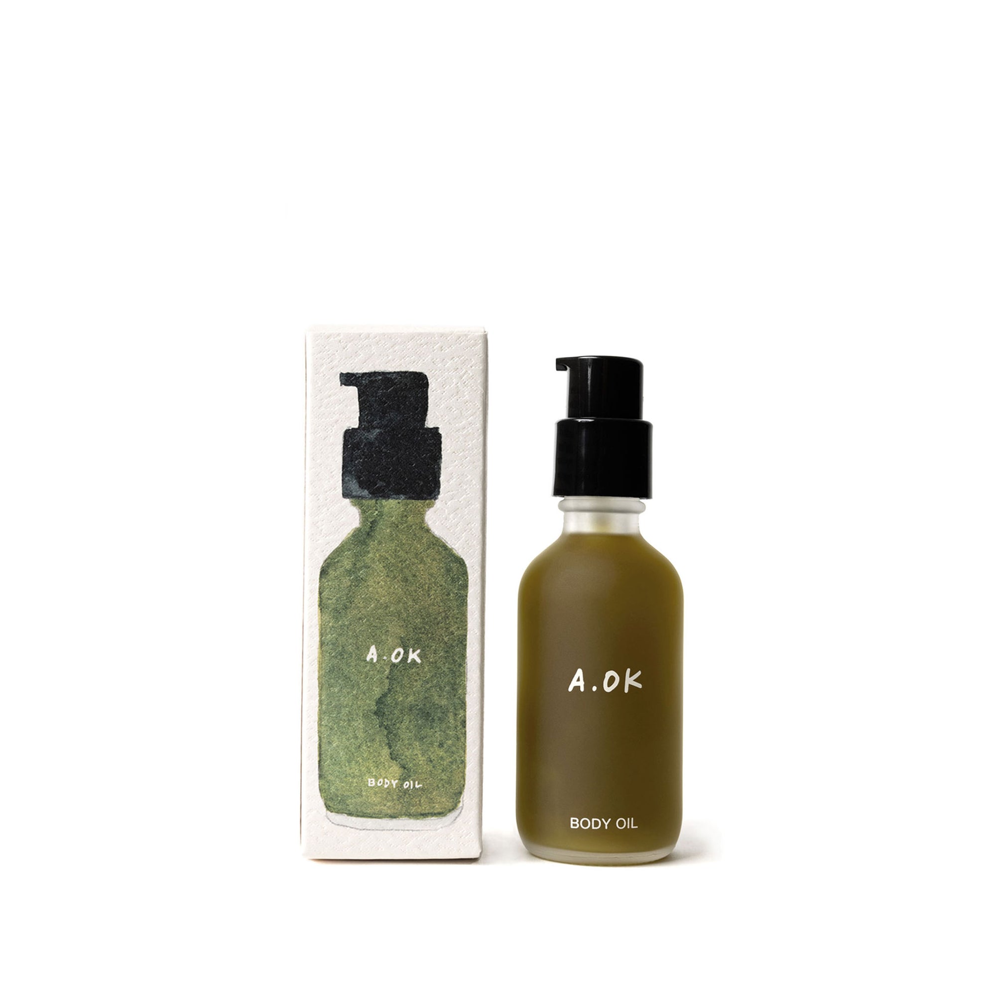 A.OK Botanical Body Oil For Whole Body (2oz Travel)