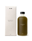 Apply body oil all-over, whole body, generously and often.