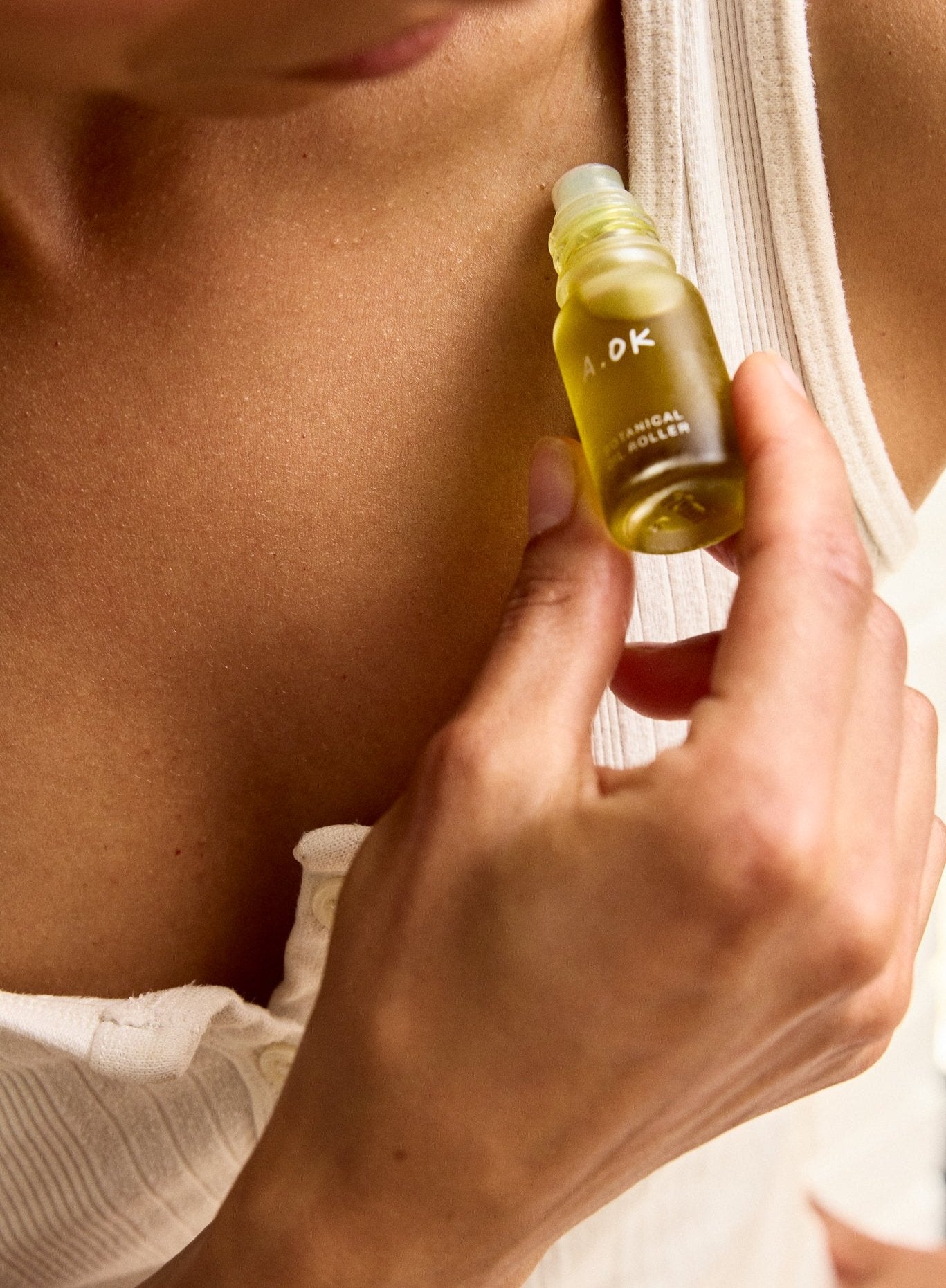 Concentrated for pulse point aromatherapy and targeted use, offering a more concentrated formula of A.OK&#39;s Essential Oil Complex Formula